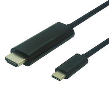 PremiumCord USB-C na HDMI kabel 1,8m rozlien obrazu 4K*2K@60Hz