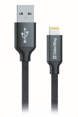 Colorway Datov Kabel USB-Apple Lightning/ 2.1A/ 1m/ ern