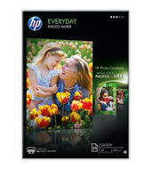 HP Q5451A Leskl fotografick papr Everyday  25 list/A4/210 mm x 297 mm , 200gr