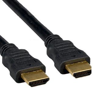 GEMBIRD Kabel HDMI-HDMI 0,5m, 1.4, M/M stnn, zlacen kontakty, ern