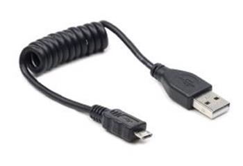 GEMBIRD Kabel USB A Male/Micro B Male 2.0, 60cm, Black, kroucen
