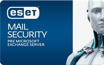 ESET Mail Security for Exchange 5 - 10 mbx + 2 ron update