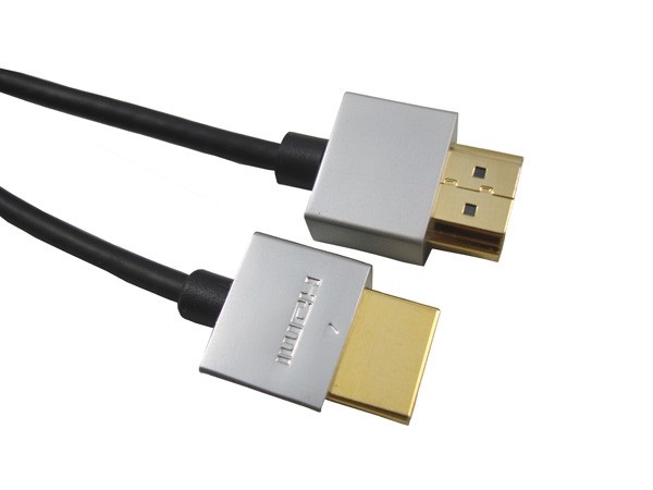  PremiumCord Slim HDMI High Speed + Ethernet kabel, zlacen konektory, 3m 