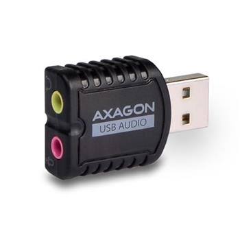 AXAGON ADA-10, USB2.0 - stereo audio MINI adaptr