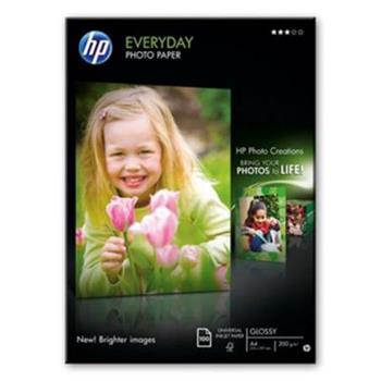 HP Q2510A Everyday Photo Paper, Glossy, A4, 100 list, 200 g/m2