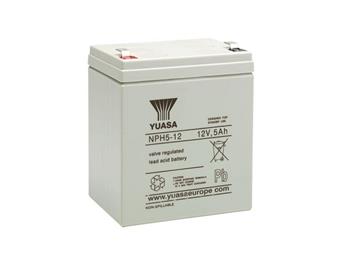 YUASA NPH5-12 (12V; 32W/l (5Ah); faston F2-6,3mm; ivotnost 5let)