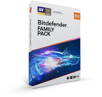 Bitdefender Family pack pro domcnost (15 zazen) na 3 roky