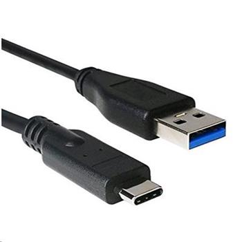C-TECH Kabel USB 3.0 AM na Type-C kabel (AM/CM), 1m, ern