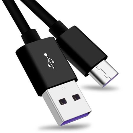 PremiumCord Kabel USB 3.1 C/M - USB 2.0 A/M, Super fast charging 5A, ern, 1m