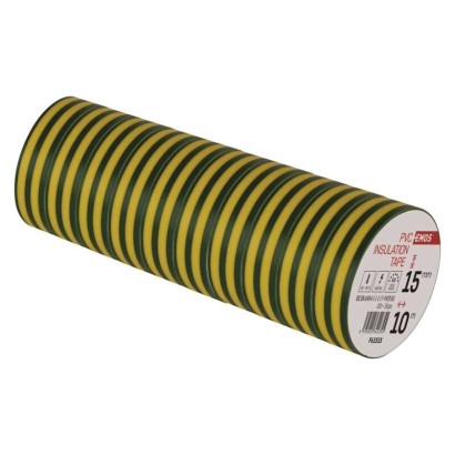 Izolan pska PVC 15mm / 10m zelenolt 