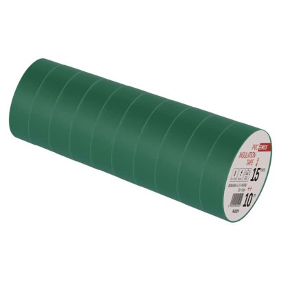 Izolan pska PVC 15mm / 10m zelen 