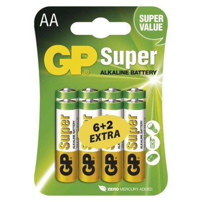 Alkalick batria GP Super LR6 (AA) 