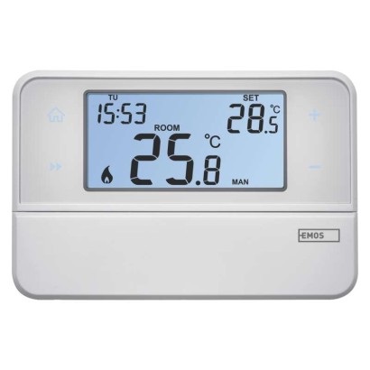 Digitlny izbov termostat OpenTherm, drtov, P5606OT 