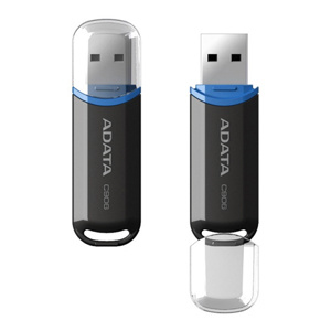USB k ADATA Classic Series C906 32GB USB 2.0 snap-on cap design, ierny