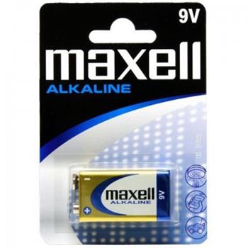 Batrie Maxell Alkaline 9V 6LR61 Blister 1ks
