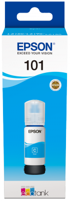 kazeta EPSON ecoTANK 101 Cyan - 70ml (6000 str.)