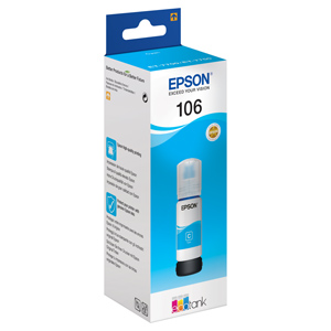kazeta EPSON ecoTANK 106 Cyan - 70 ml (5000 str.)