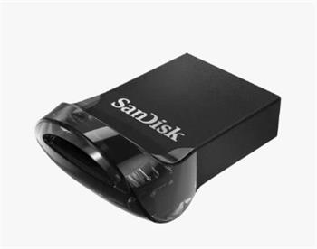 USB k SanDisk Ultra Fit 128GB USB 3.1 Flash Drive ierny