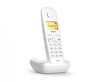Gigaset A170-WHITE - DECT/GAP bezdrtov telefon, barva bl