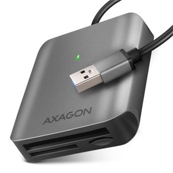 Axagon CRE-S3, hlinkov vysokorychlostn USB-A 3.2 Gen 1 teka pamovch karet. 3 sloty, UHS-II