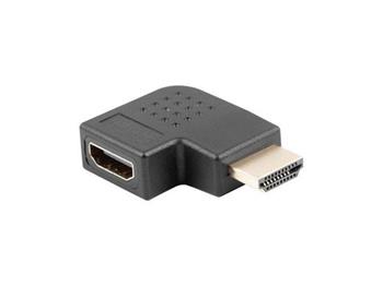 LANBERG HDMI(M) na HDMI(F) adaptr hlov RIGHT ern 