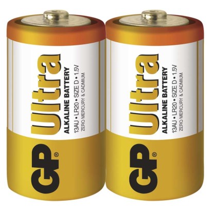 Alkalick batria GP Ultra LR20 (D) 