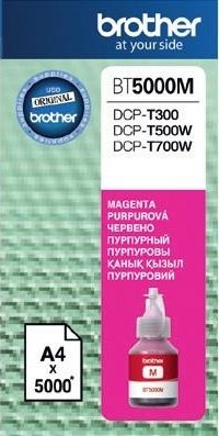 atramentov npl BROTHER BT-5000M Magenta DCP-T300/T500W/T700W (5000 str.)