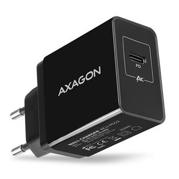 AXAGON ACU-PD22, PD nabjeka do st, 1x USB-C port, PD3.0/QC3.0/AFC/FCP/Apple, 22W
