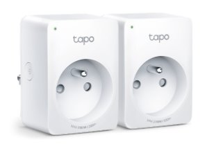 TP-link TAPO P100 WiFi Smart Plug, WiFi Smart zsuvka, biela farba, 2ks v balen