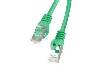 LANBERG Patch kabel CAT.6 FTP 0.25M zelen Fluke Passed 