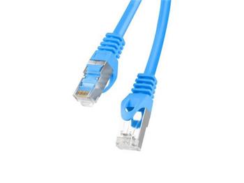 LANBERG Patch kabel CAT.6 FTP 0.25M modr Fluke Passed 