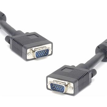 PremiumCord Kabel k monitoru HQ (Coax) 2x ferrit, SVGA 15p 20m, DDC2, 3xCoax+8il