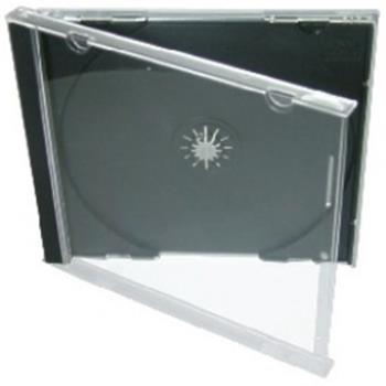 COVER IT Krabika na 1 CD 10mm jewel box + tray 10ks/bal