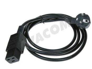 AVACOM Napjec sov kabel pro UPS a servery, PC 230V 16A (F), 2m C19