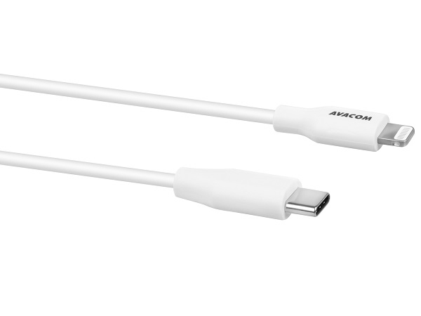 AVACOM MFIC-40W kabel USB-C - Lightning, MFi certifikace, 40cm, bl