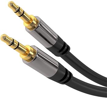 PremiumCord HQ stnn kabel stereo Jack 3.5mm - Jack 3.5mm M/M 1,5m