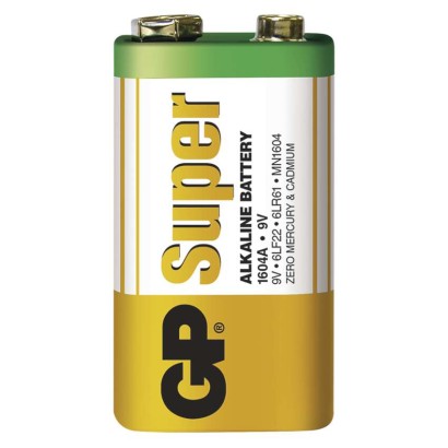 Alkalick batria GP Super 6LR61 (9V)