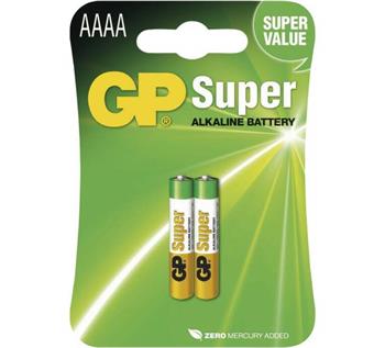 Batrie alkalick GP 25A AAAA LR61 (LR8D425) 2ks