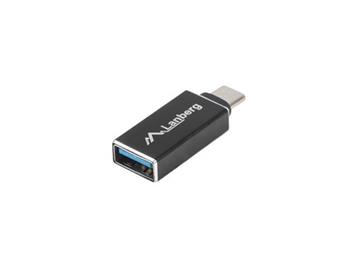 LANBERG USB-C(M) 3.1 na USB-A(F) adaptr ern OTG 
