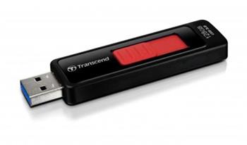 Transcend 128GB JetFlash 760, USB 3.0 flash disk, LED indikace, erno/erven