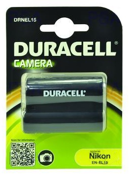 DURACELL Baterie - DRNEL15 pro Nikon EN-EL15, ern, 1400 mAh, 7.4 V