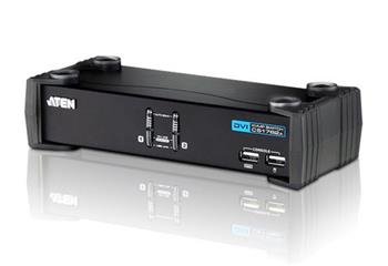 ATEN 2-portov pepna KVM  DVI / Audio USB CS-1762A USB HUB