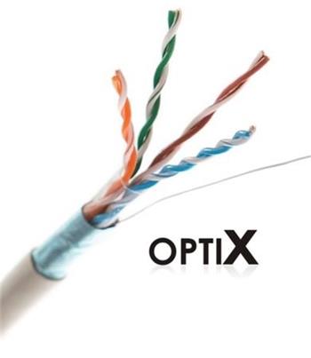 OPTIX FTP kabel (drt) Cat5e PVC Eca, 4pry Standard, bal. 305m/box