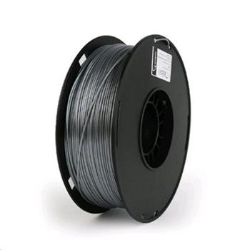 GEMBIRD, Tiskov struna (filament) PLA PLUS, 1,75mm, 1kg, stbrn