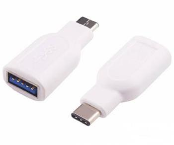 PremiumCord Adaptr USB-C/male - USB3.0 A/female, OTG, bl