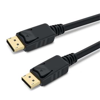 PremiumCord DisplayPort 1.3 ppojn kabel M/M, zlacen konektory, 0,5m
