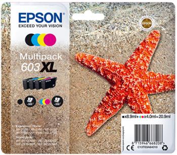 EPSON cartridge T03A640 (black/cyan/magenta/yellow) multipack XL (hvzdice)