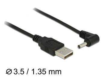 Delock Cable USB Power > DC 3.5 x 1.35 mm Male 90 1.5 m