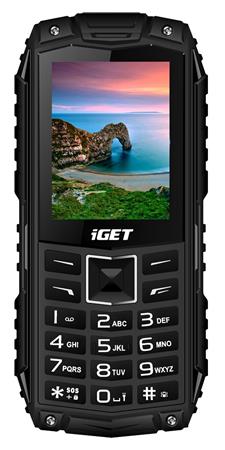 iGET Defender D10 Black - Odoln telefon/2,4
