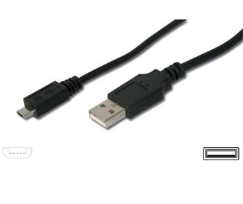 PremiumCord Kabel micro USB 2.0, A-B 0,75m kabel navren pro rychl nabjen